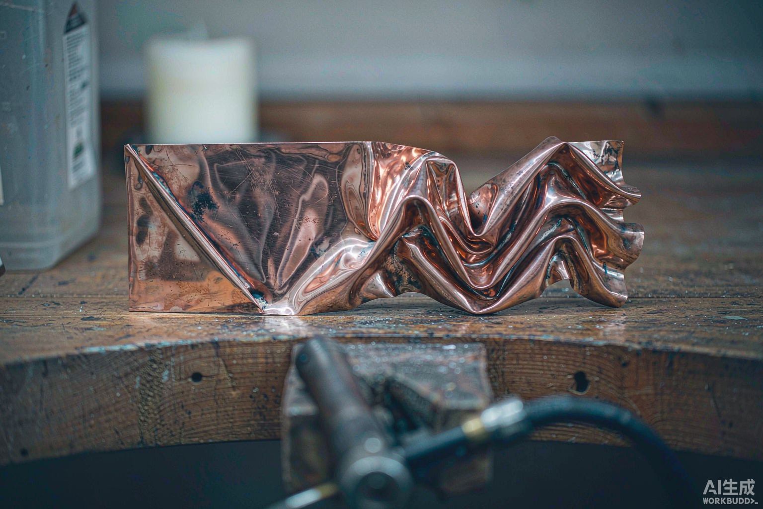 Press-brake Folds with 3D-printed Fold-axis Blocks